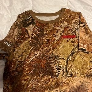 Heron Preston satellite- view camo tee